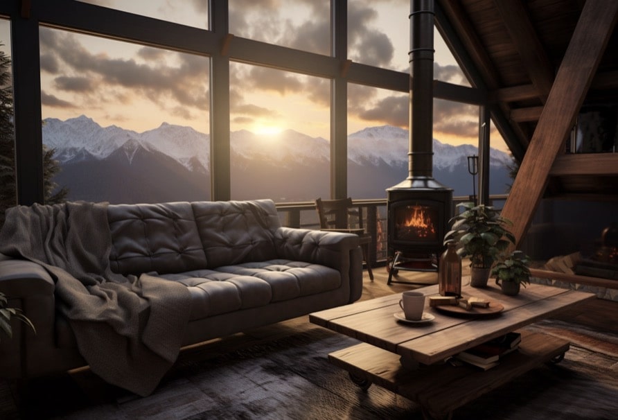 aménager un petit appartement à la montagne