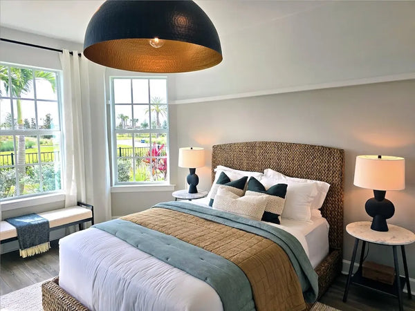 chambre décorée