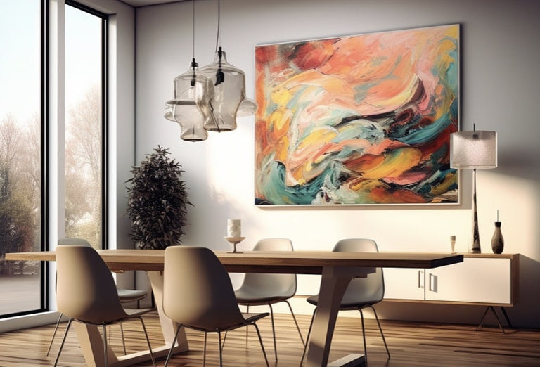 Tableau De Salle À Manger : Comment Le Choisir | Peinture Nature