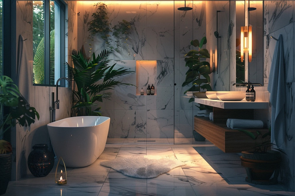 Top Déco Pour Des Toilettes Zen Nature | Peinture Nature