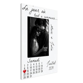 Tableau Personnalisé de Couple