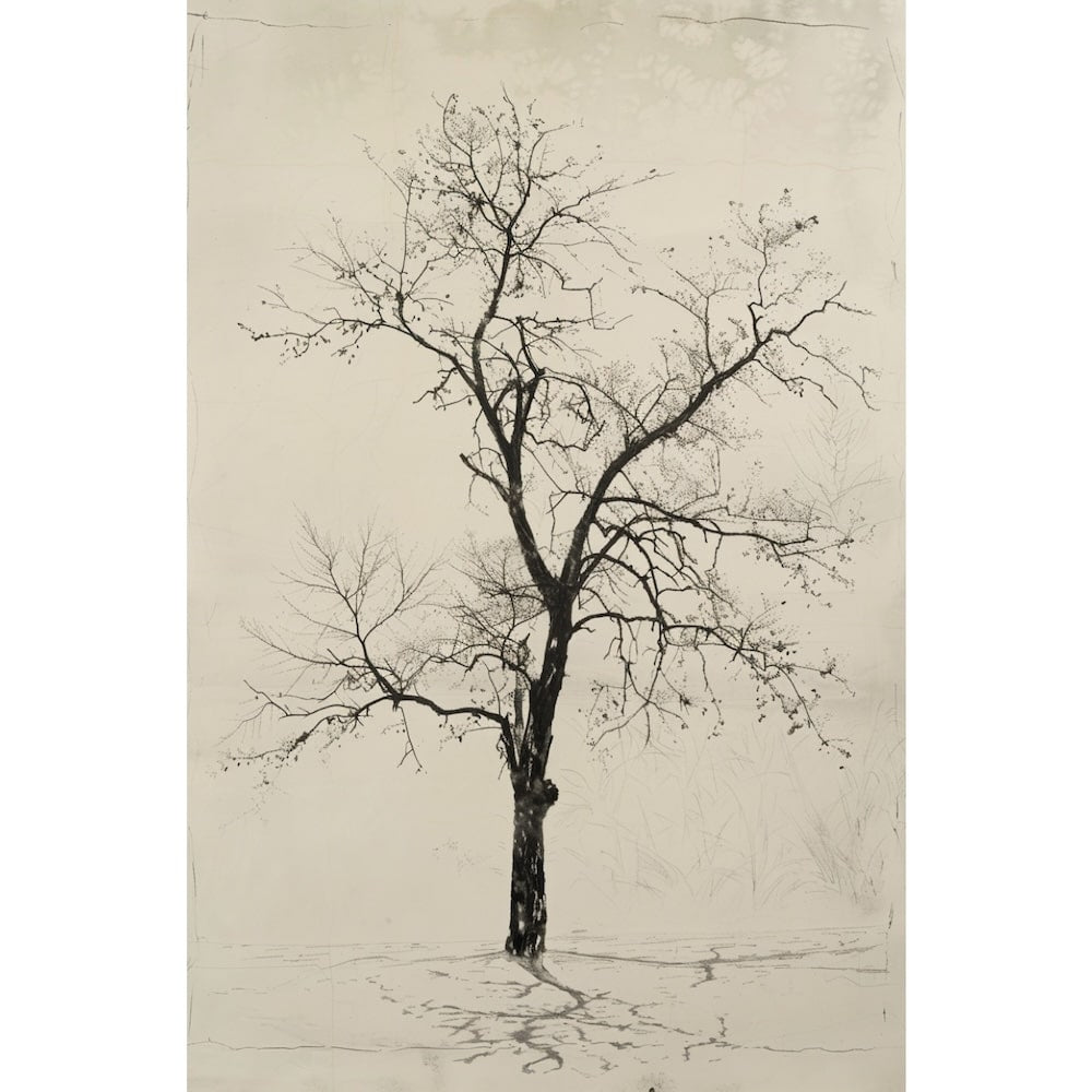 Peinture Arbre Dessin, art mural décoration nature