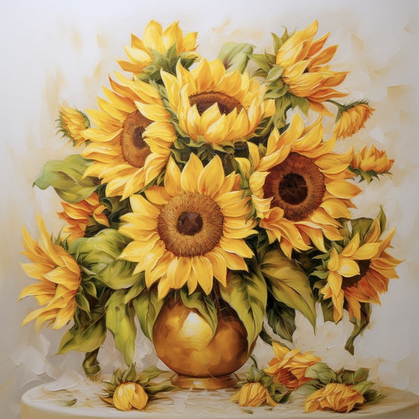 Bouquet Tournesol Tableau