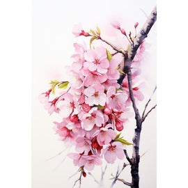 Branche Cerisier Peinture