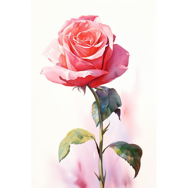 Tableau Chambre Rose, art mural décoration nature