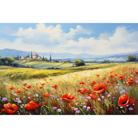Champ De Coquelicots Tableau