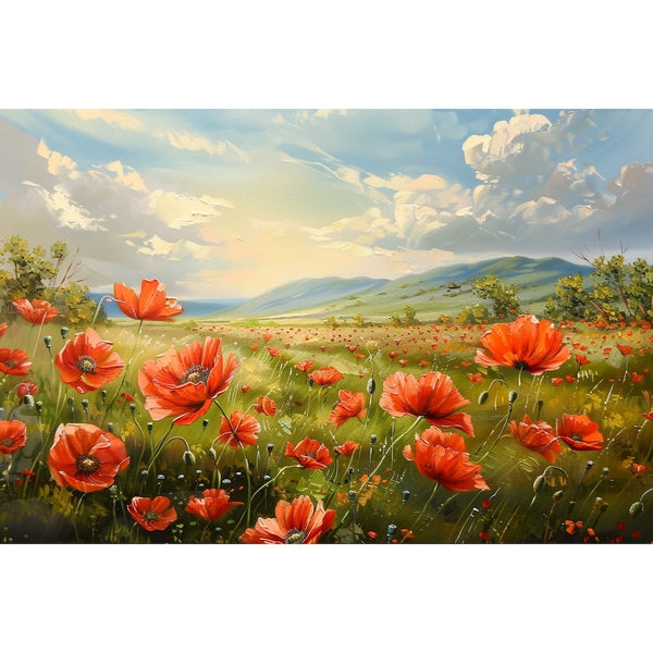 Coquelicot En Peinture