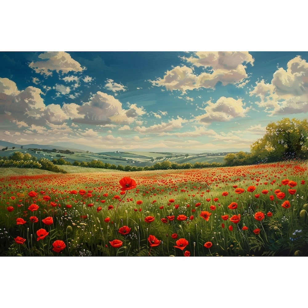 Coquelicot Peinture