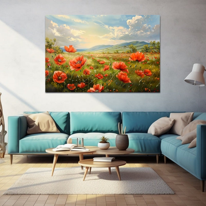 Coquelicots En Peinture