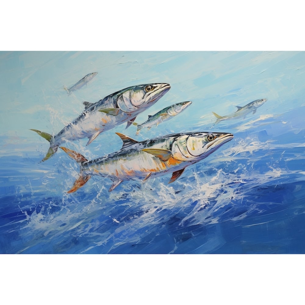 Tableau Poisson Déco, art mural décoration nature