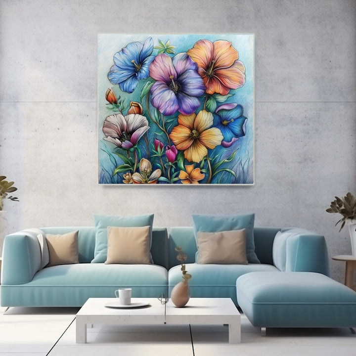 Dessin De Fleurs Peinture