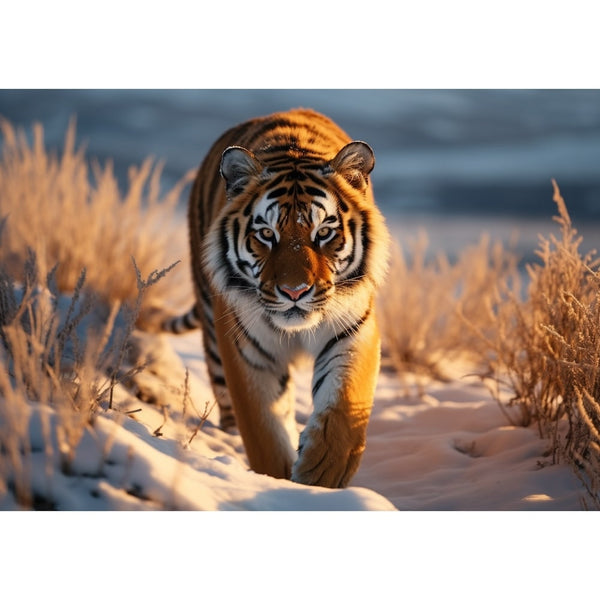 Grand Tableau Tigre, art mural décoration nature