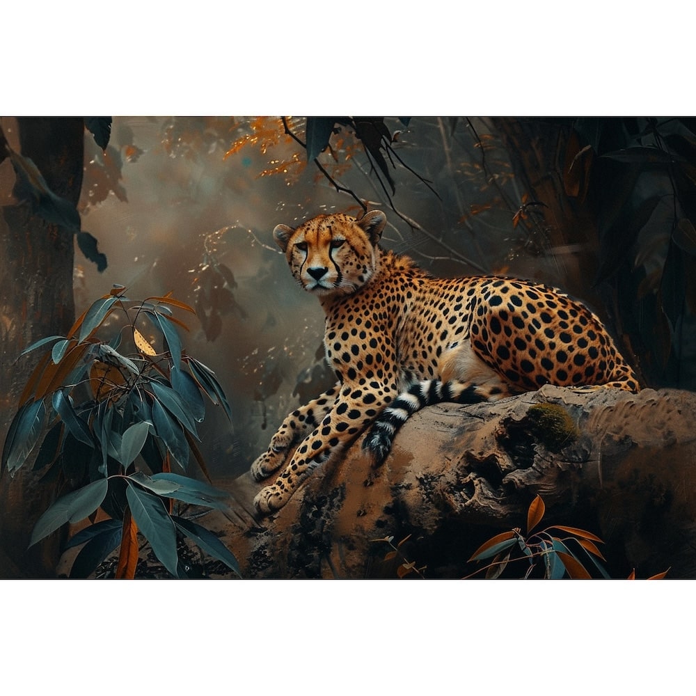 Impression de peinture à l'huile | Animaux d'Afrique Impression de peinture à l'huile | Animaux d'Afrique