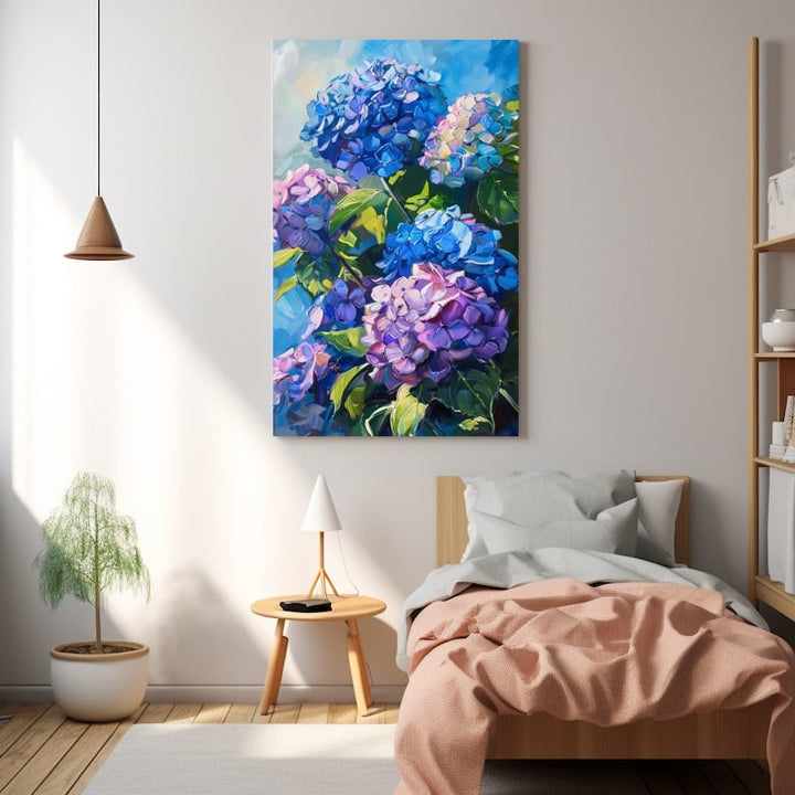 Hortensia En Peinture