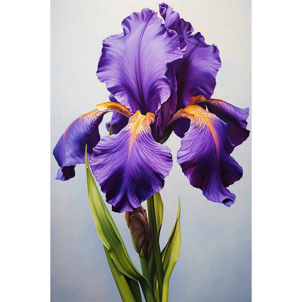 Iris Violet Peinture