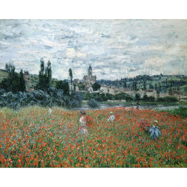 Claude Monet Tableau Coquelicot, art mural décoration nature