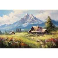 Thumbnail for Montagne Peinture Chambre