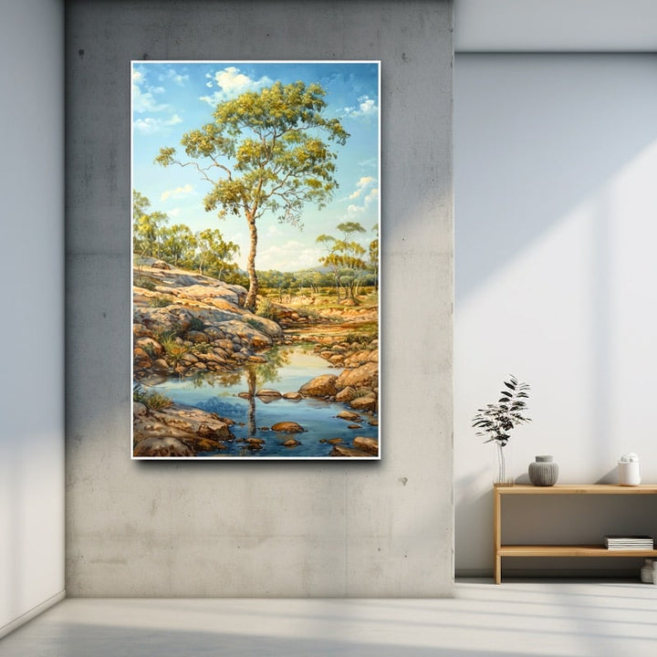 Peinture A L'Huile Paysage