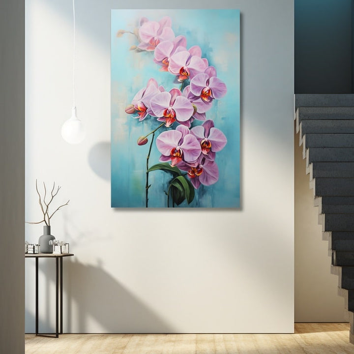 Peinture Acrylique Orchidée