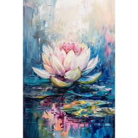 Thumbnail for Peinture Acrylique de Fleur De Lotus