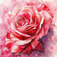 Thumbnail for Peinture Aquarelle d'une Rose