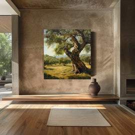 Peinture Arbre Olivier