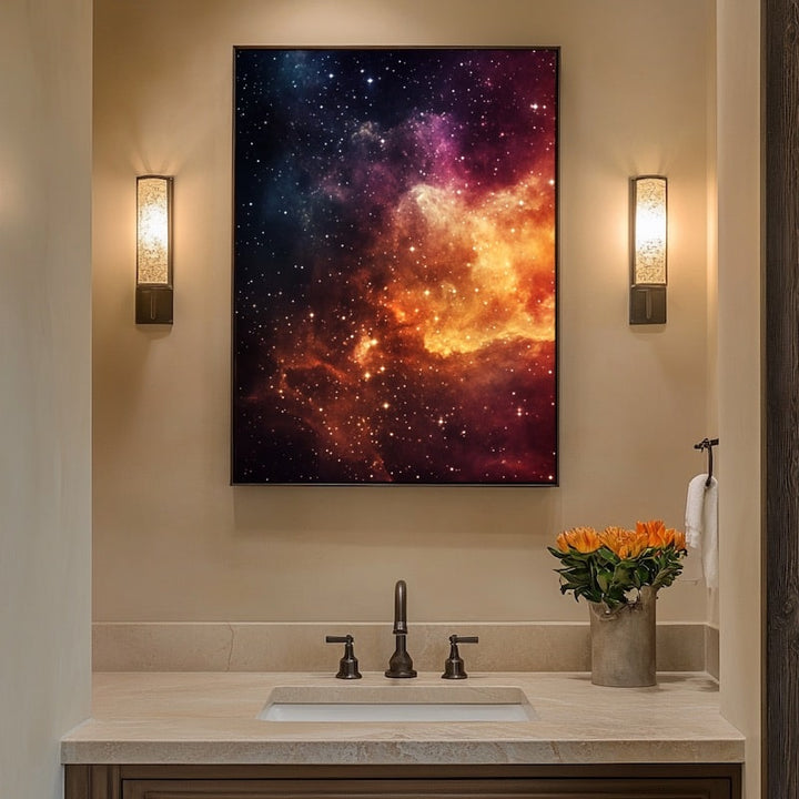 Peinture Astronomie, art mural décoration nature