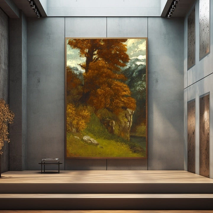 Peinture Automne Célèbre, art mural décoration nature