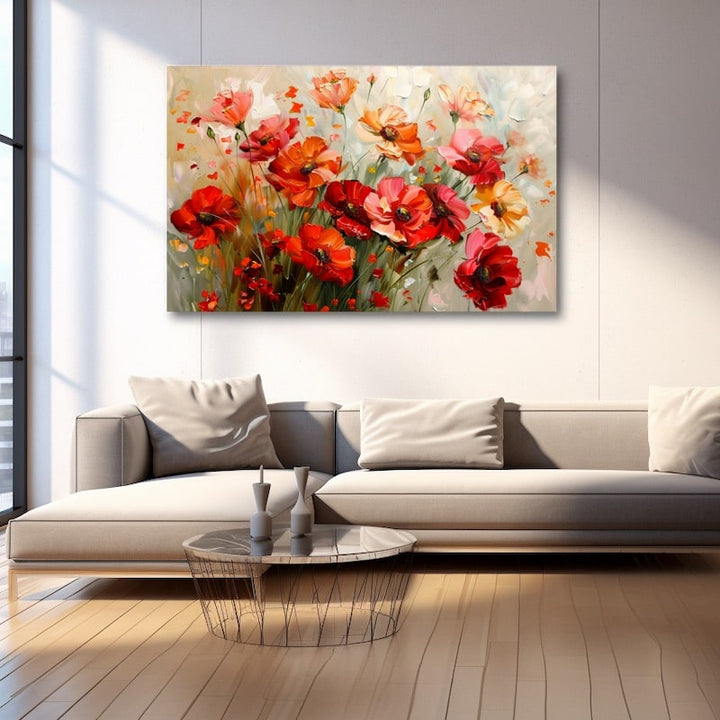 Peinture Avec Fleurs