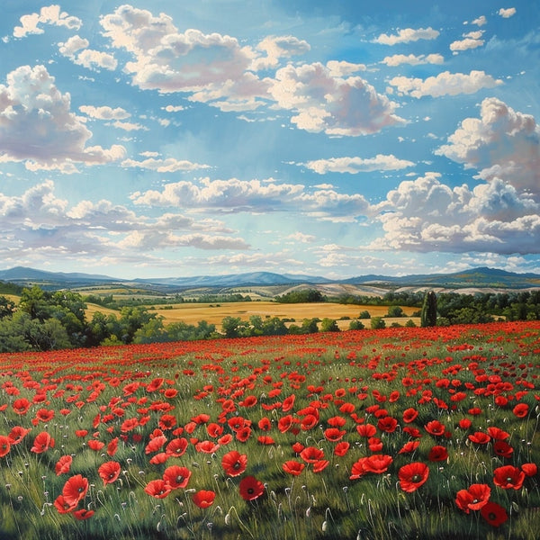 Peinture Avec Des Coquelicots