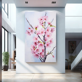 Peinture Branche De Cerisier