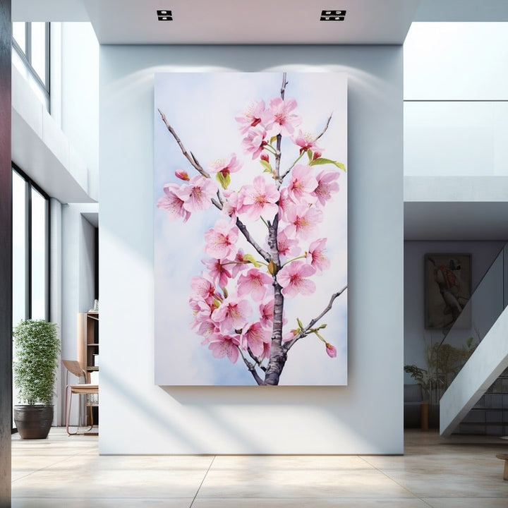 Peinture Branche De Cerisier