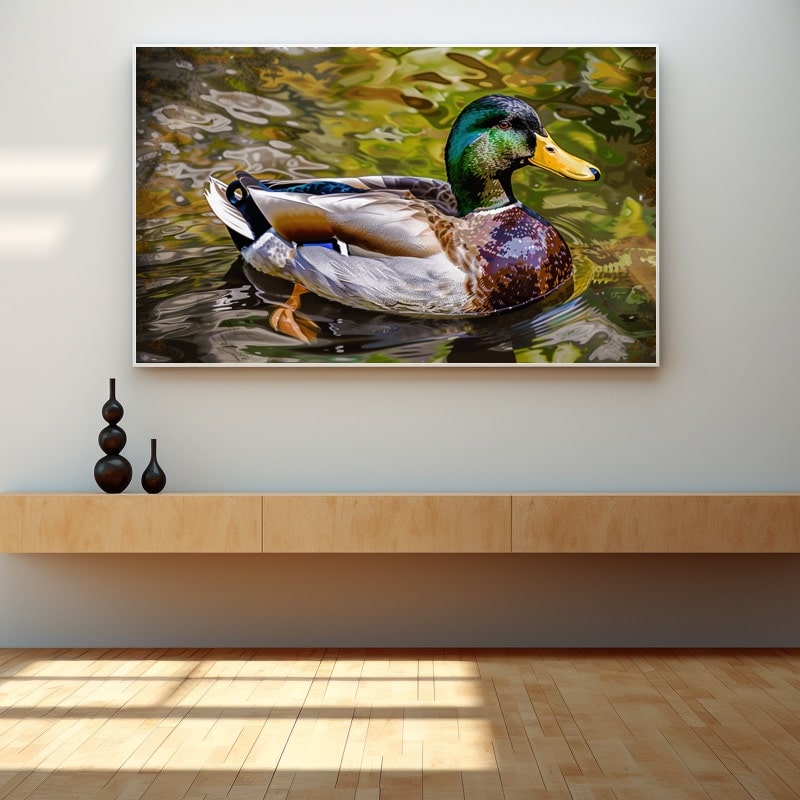 Peinture Canard Sauvage