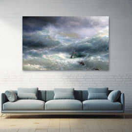 Peinture Célèbre Mer, art mural décoration nature