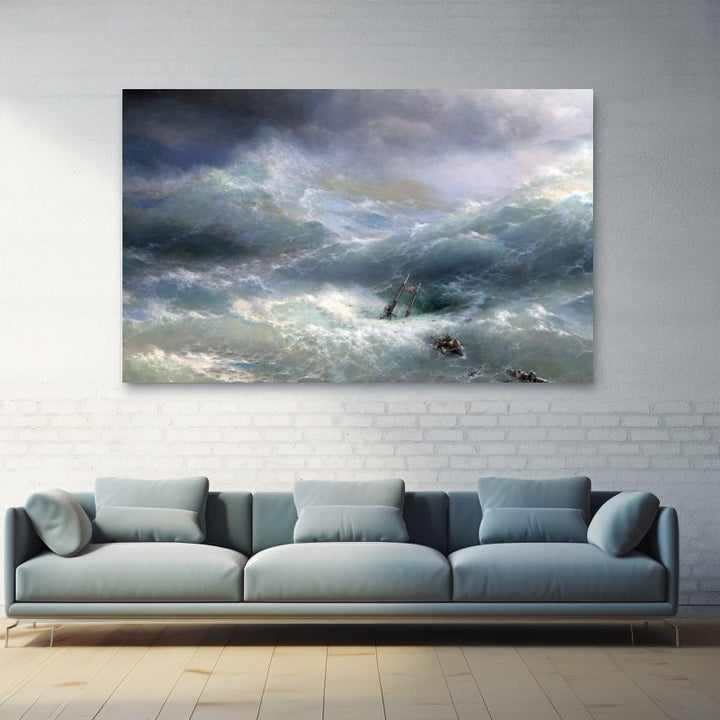 Peinture Célèbre Mer, art mural décoration nature