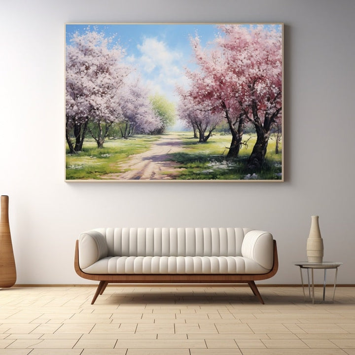 Peinture Cerisier En Fleur