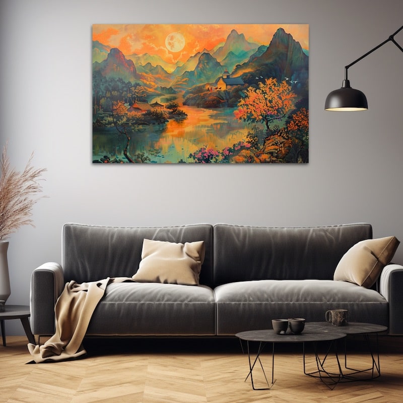 Peinture Chinoise Paysage