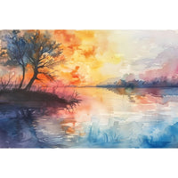 Thumbnail for Peinture Colorée de Paysage