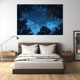 Peinture Constellation, art mural décoration nature