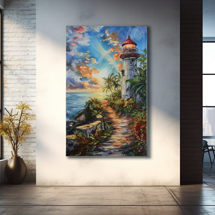Peinture Contemporaine Mer, art mural décoration nature