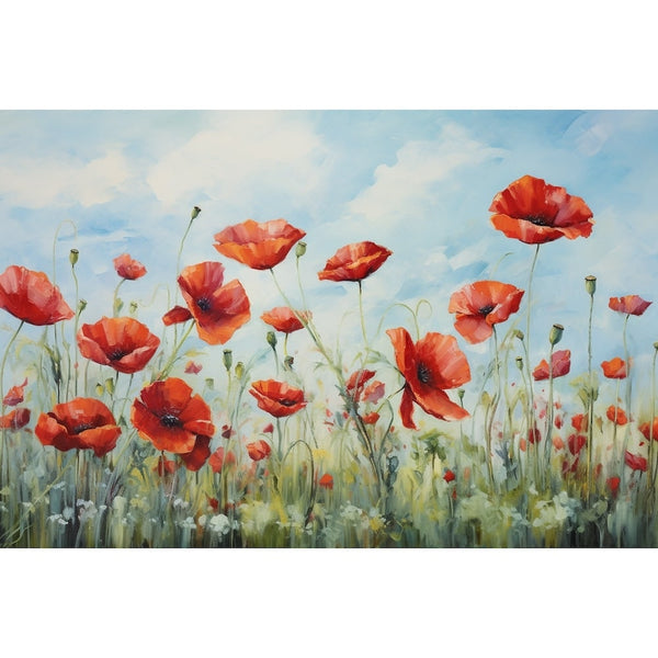 Peinture Coquelicot