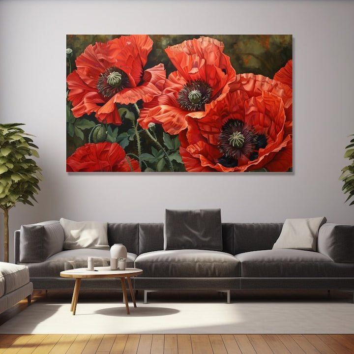 Peinture Coquelicot Rouge