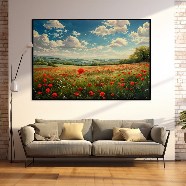 Peinture Coquelicot