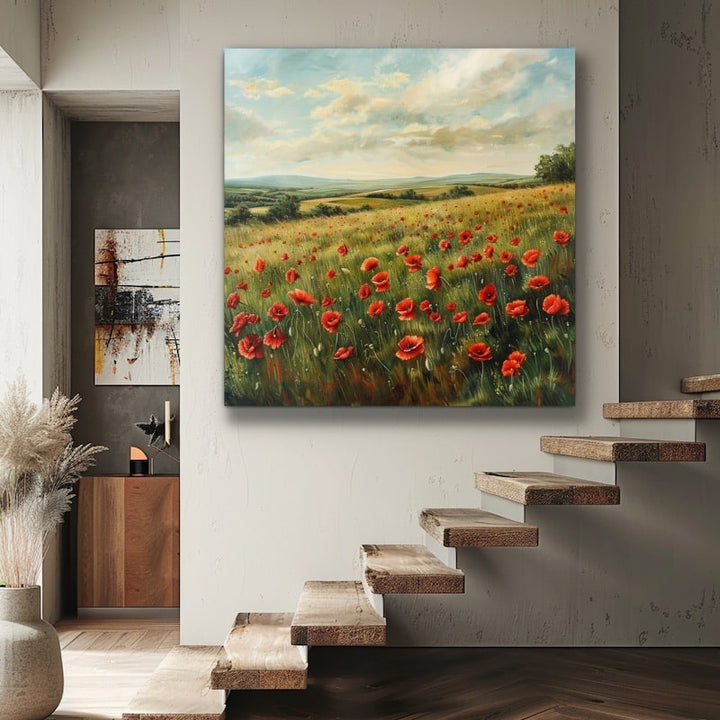 Peinture Coquelicots Acrylique