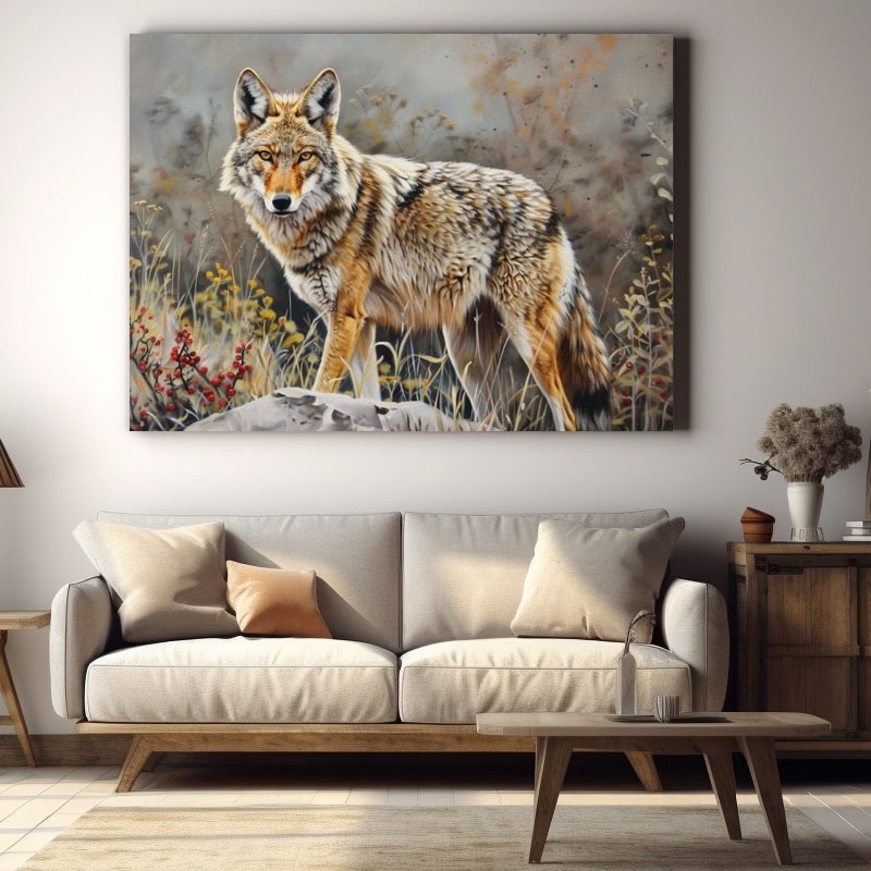 Peinture Coyote