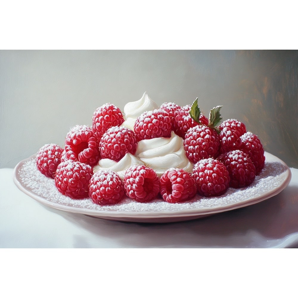 Peinture Cuisine Framboise