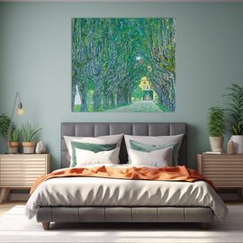 Peinture D'Arbre Célèbre, art mural décoration nature