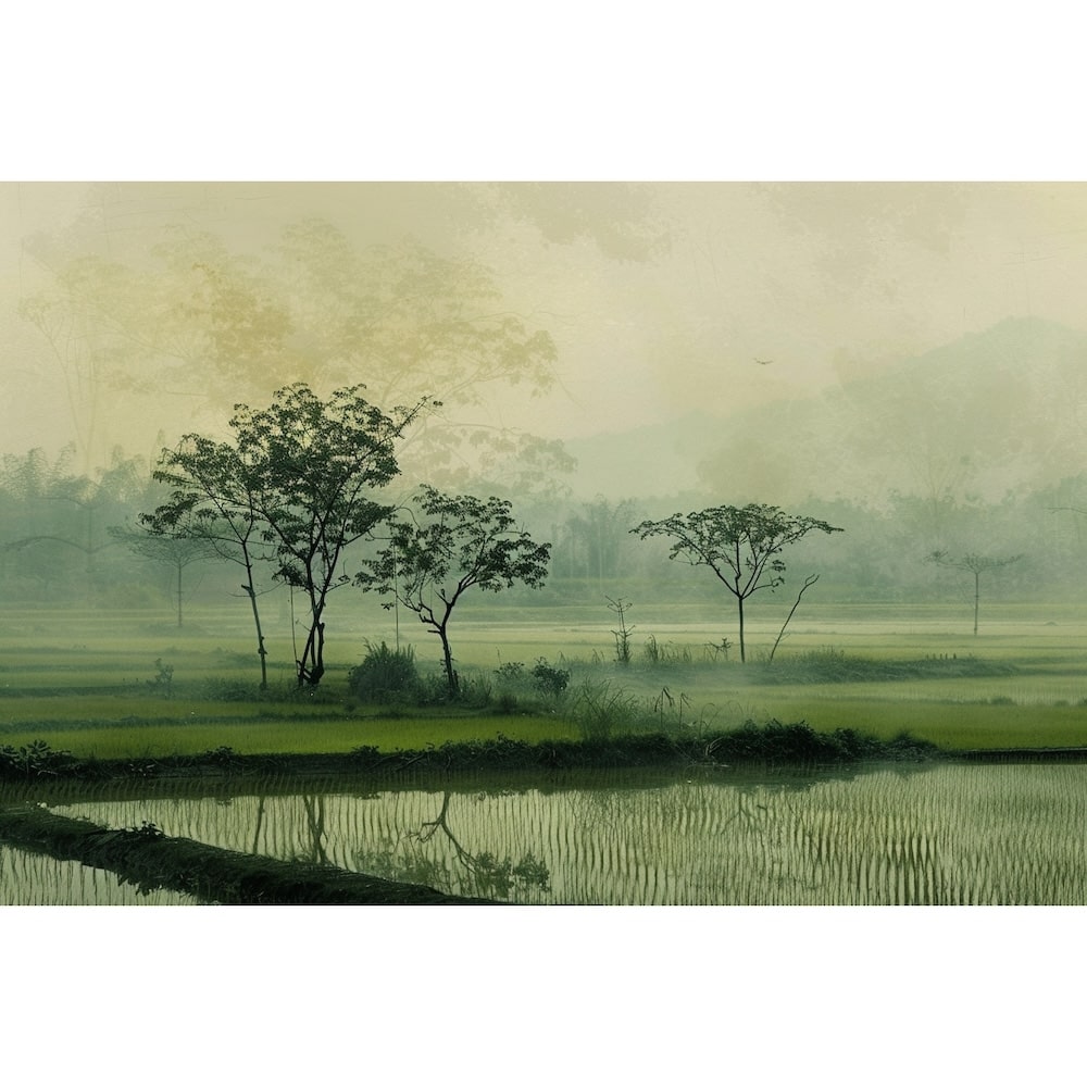 Peinture D'un Paysage Chinois