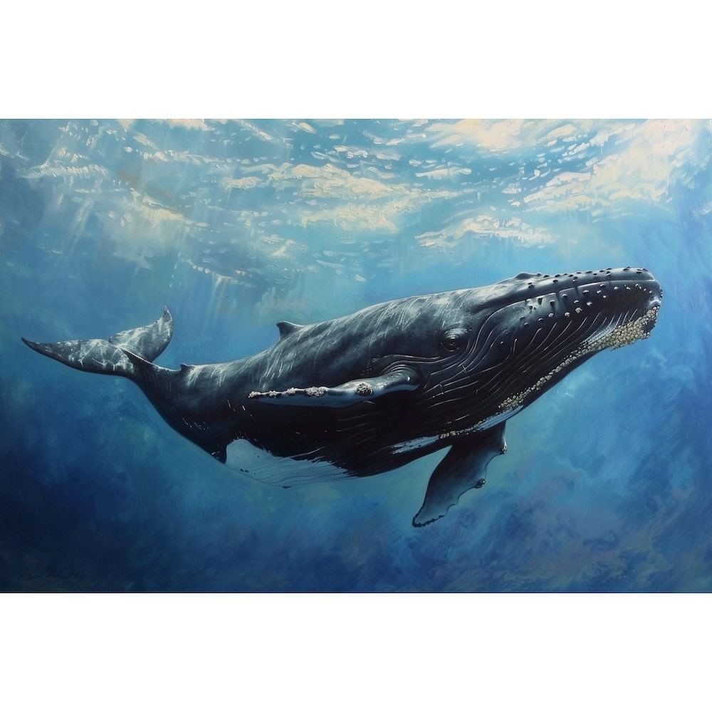 Peinture D'une Baleine