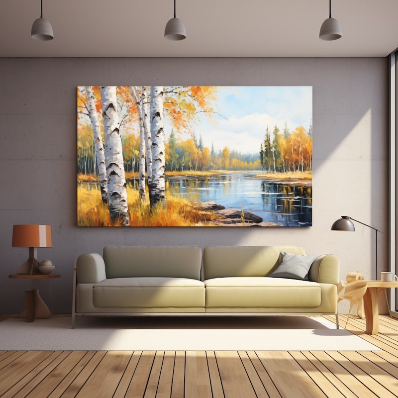 Tableau Automne - Peinture Automne – Peinture Nature